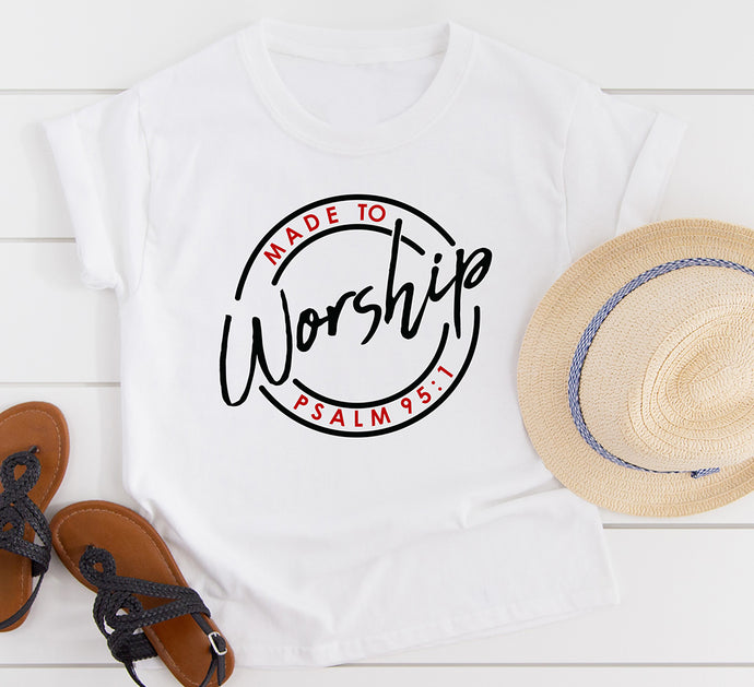 MADE TO WORSHIP YOUTH T-SHIRT