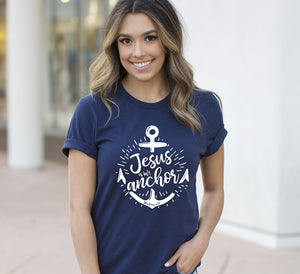 JESUS IS MY ANCHOR T-SHIRT