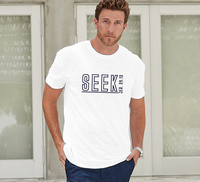 SEEK ME AND FIND ME T-SHIRT