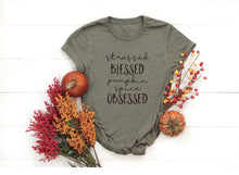 Load image into Gallery viewer, PUMPKIN SPICE OBSESSED T-SHIRT