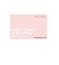 The Word Designs Digital Gift Card