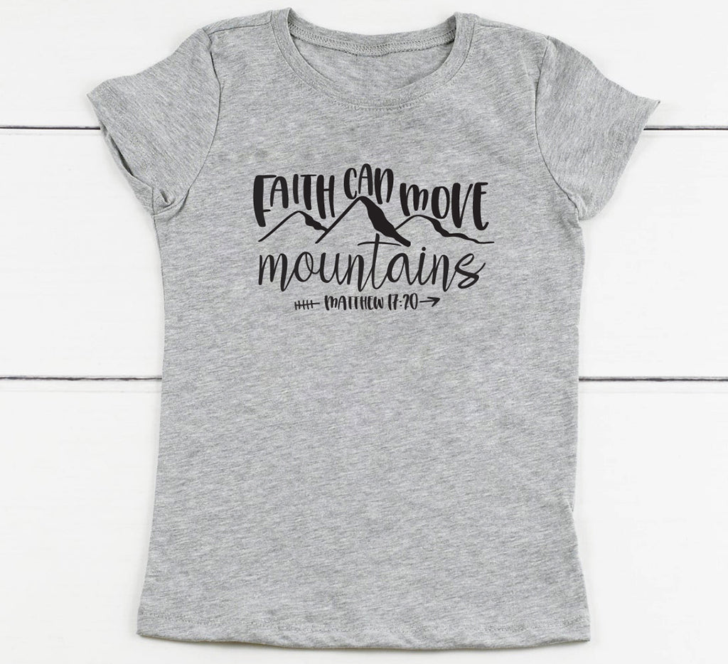 FAITH MOVE MOUNTAINS YOUTH T-SHIRT