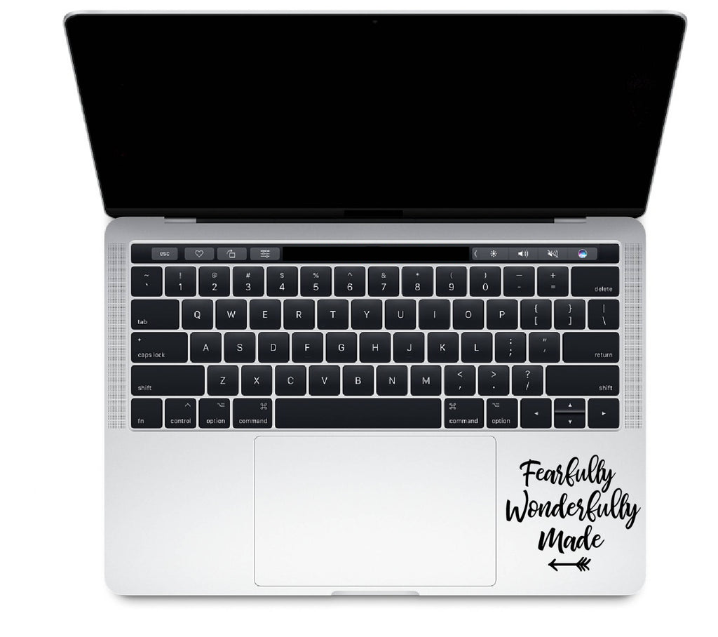FEARFULLY AND WONDERFULLY MADE DECAL