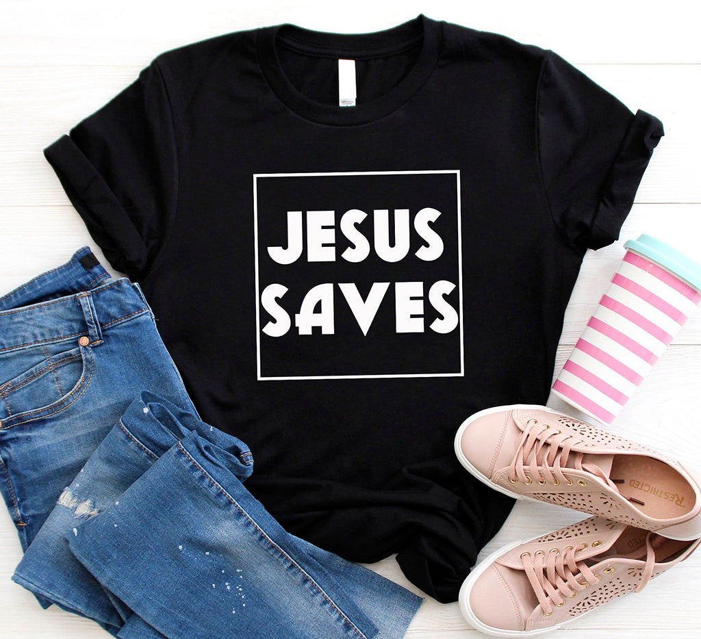 JESUS SAVES T-SHIRT