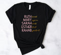 WOMEN OF THE BIBLE T-SHIRT